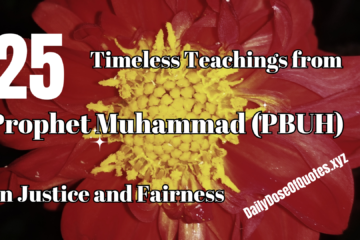 25 timeless teachings from prophet muhammad (pbuh) on justice and fairness